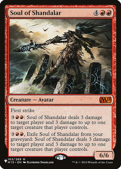 Soul of Shandalar (M15-163) [The List]