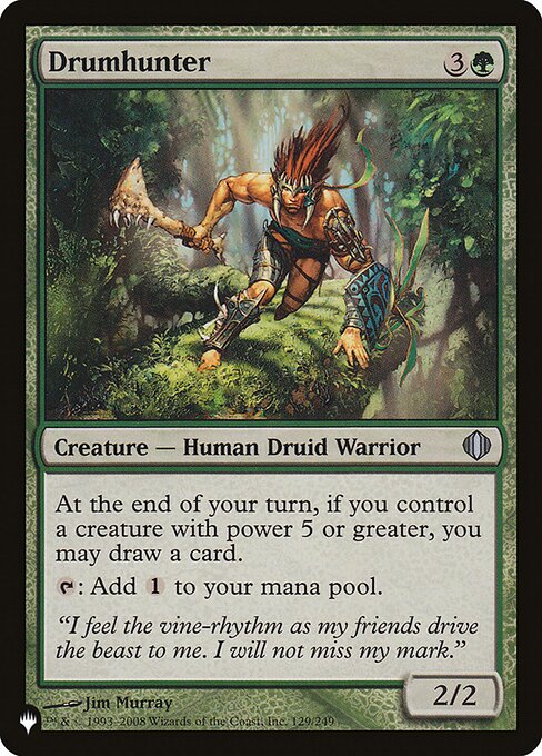 Drumhunter (ALA-129) [The List]