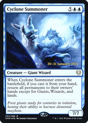 Cyclone Summoner (52s) [Kaldheim Promos]