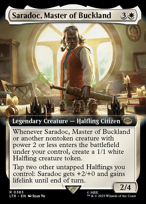 Saradoc, Master of Buckland (383) [The Lord of the Rings: Tales of Middle-earth] [Extended Art]