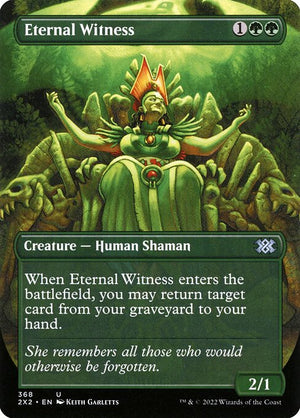 Eternal Witness (368) [Double Masters 2022] [Borderless]