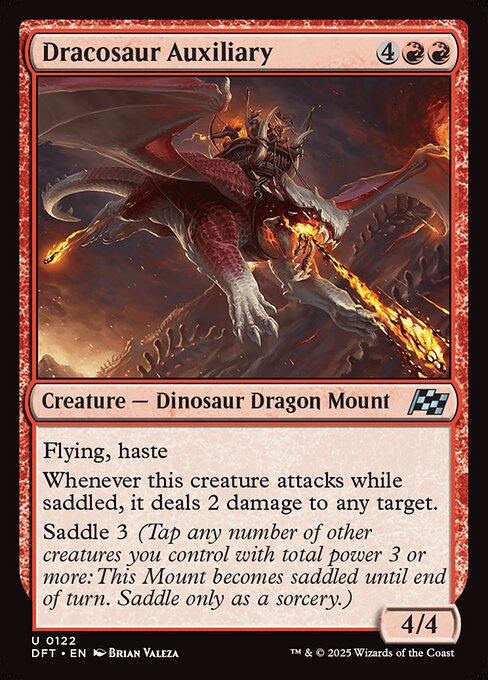 Dracosaur Auxiliary (122) [Aetherdrift]