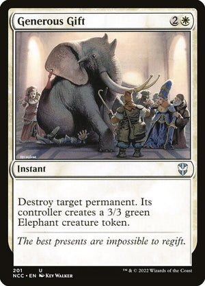 Generous Gift (201) [New Capenna Commander]