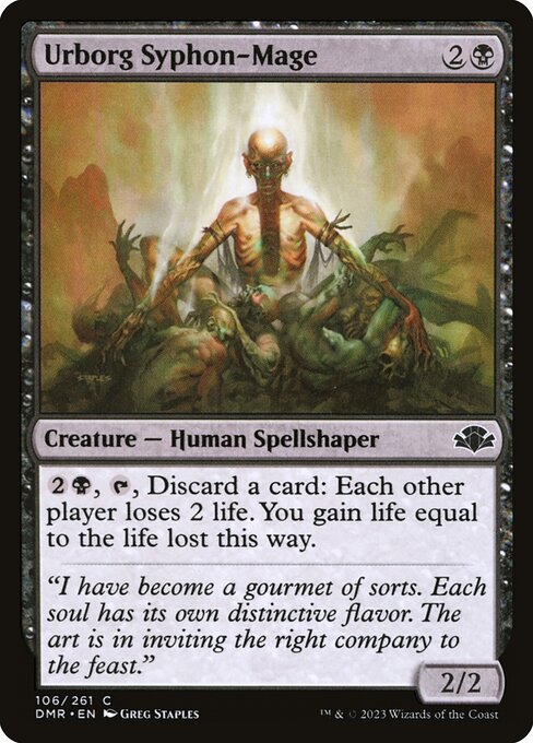 Urborg Syphon-Mage (106) [Dominaria Remastered]