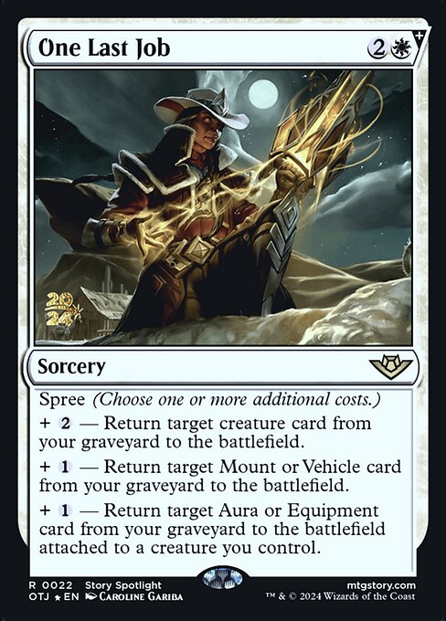 One Last Job (22s) [Outlaws of Thunder Junction Promos]