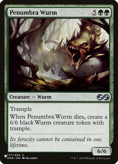 Penumbra Wurm (UMA-177) [The List]