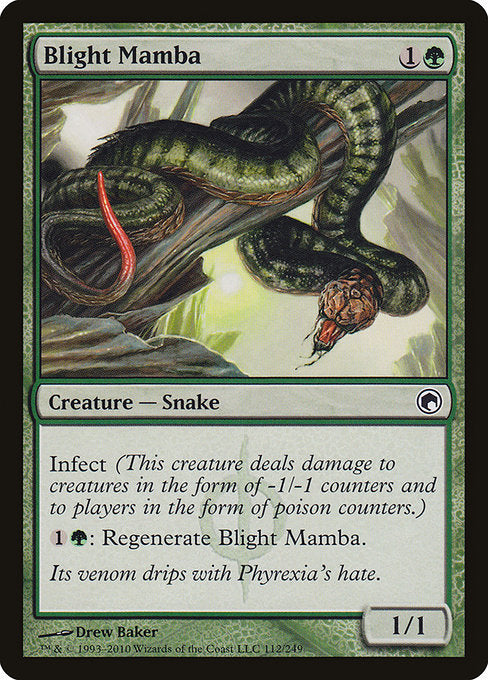 Blight Mamba (112) [Scars of Mirrodin]