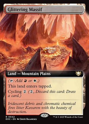 Glittering Massif (42) [Edge of Eternities Commander]