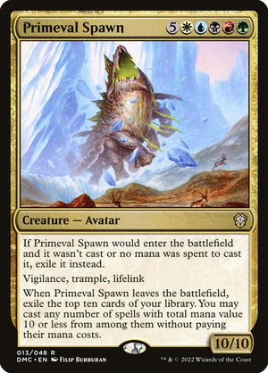 Primeval Spawn (13) [Dominaria United Commander]