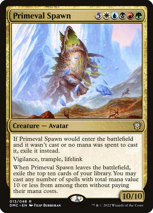 Primeval Spawn (13) [Dominaria United Commander]