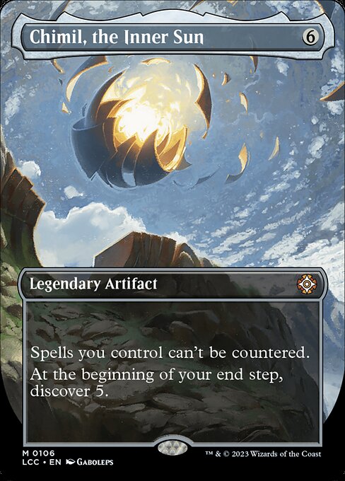 Chimil, the Inner Sun (106) [The Lost Caverns of Ixalan Commander] [Borderless]