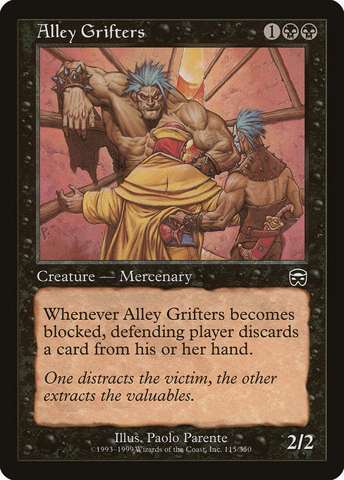 Alley Grifters (115) [Mercadian Masques]