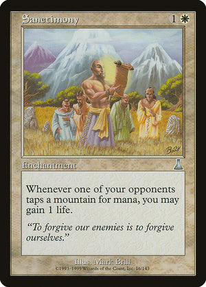 Sanctimony (16) [Urza's Destiny]