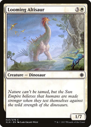 Looming Altisaur (23) [Ixalan]