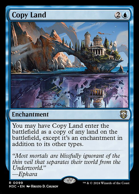Copy Land (99) [Modern Horizons 3 Commander]