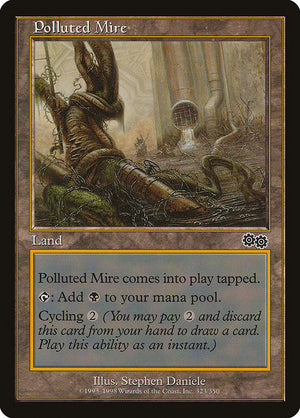 Polluted Mire (323) [Urza's Saga]