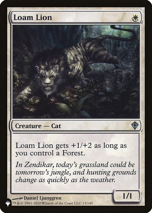 Loam Lion (WWK-13) [The List]