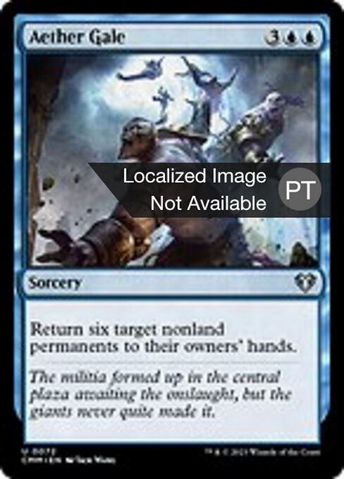 Aether Gale (72) [Commander Masters]