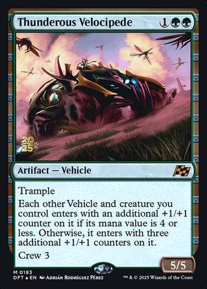 Thunderous Velocipede (183s) [Aetherdrift Promos]