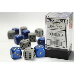 Chessex: Opaque 12D6 Dixie 16mm