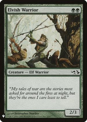 Elvish Warrior (DD1-5) [The List]
