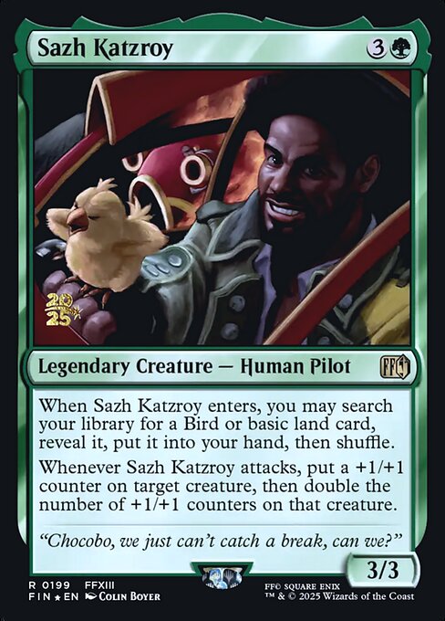 Sazh Katzroy (199s) [Final Fantasy Promos]