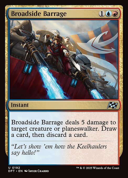 Broadside Barrage (192) [Aetherdrift]