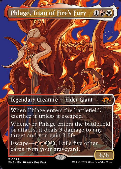 Phlage, Titan of Fire's Fury (379) [Modern Horizons 3]