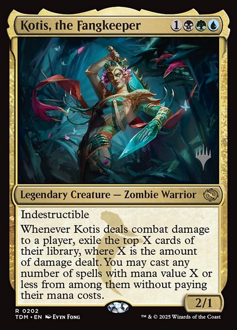 Kotis, the Fangkeeper (202p) [Tarkir: Dragonstorm Promos]