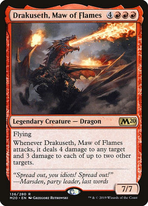 Drakuseth, Maw of Flames (136) [Core Set 2020]