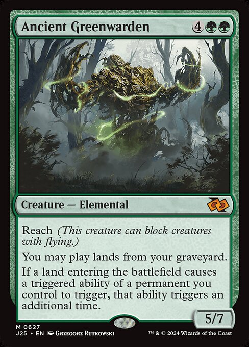 Ancient Greenwarden (627) [Foundations Jumpstart]