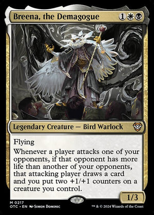 Breena, the Demagogue (217) [Outlaws of Thunder Junction Commander]