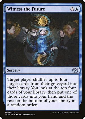Witness the Future (90) [Innistrad: Crimson Vow]