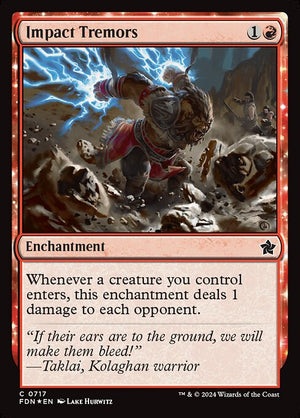 Impact Tremors (717) [Foundations]