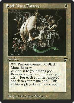 Black Mana Battery (274) [Legends]
