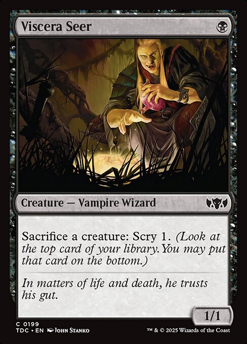Viscera Seer (199) [Tarkir: Dragonstorm Commander]