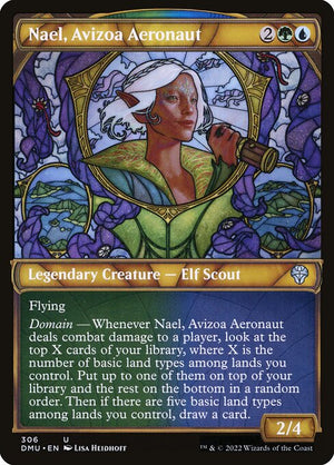Nael, Avizoa Aeronaut (306) [Dominaria United] [Showcase]