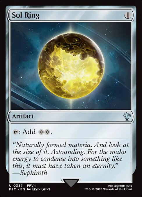Sol Ring (357) [Final Fantasy Commander]