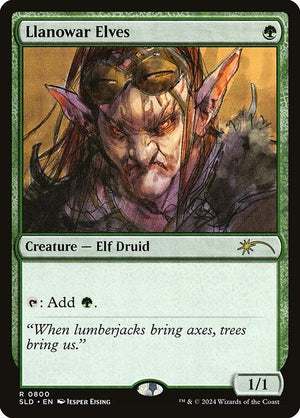 Llanowar Elves (800) [Secret Lair Drop]