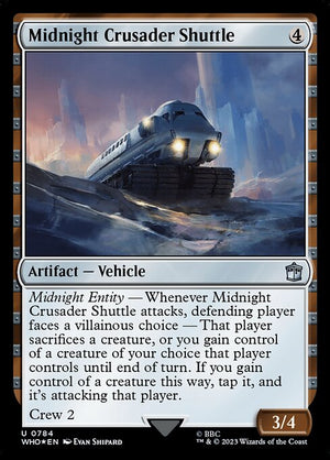 Midnight Crusader Shuttle (784) [Doctor Who]