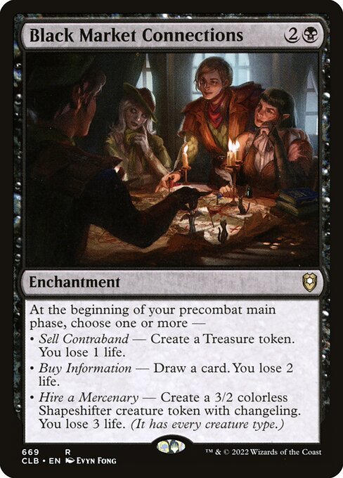 Black Market Connections (669) [Commander Legends: Battle for Baldur's Gate]