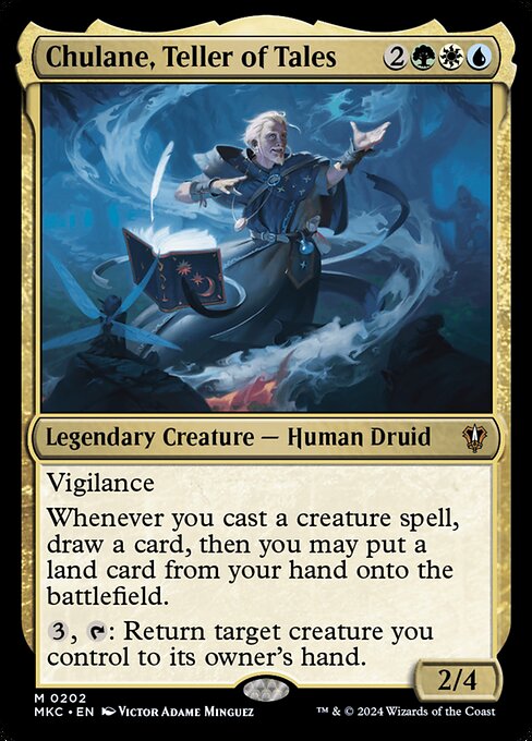 Chulane, Teller of Tales (202) [Murders at Karlov Manor Commander]