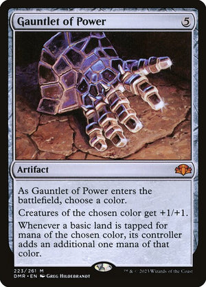 Gauntlet of Power (223) [Dominaria Remastered]