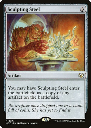 Sculpting Steel (374) [March of the Machine Commander]