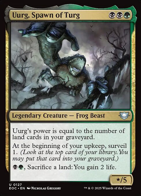 Uurg, Spawn of Turg (127) [Edge of Eternities Commander]