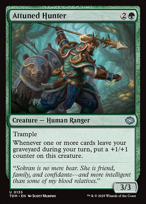 Attuned Hunter (135) [Tarkir: Dragonstorm]