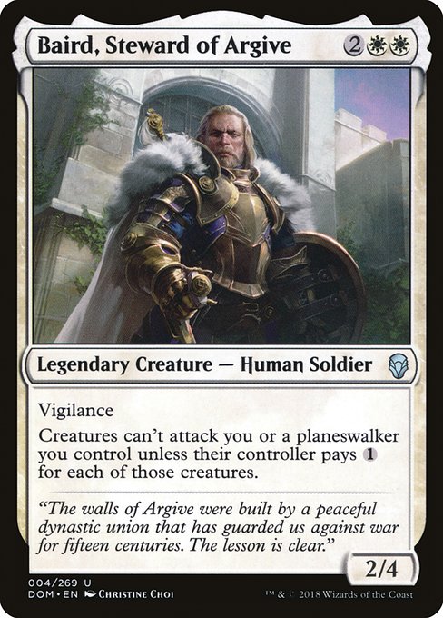 Baird, Steward of Argive (4) [Dominaria]