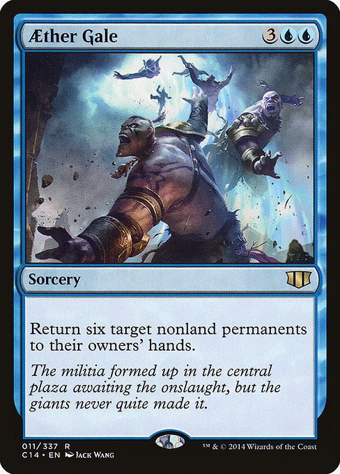 Aether Gale (11) [Commander 2014]