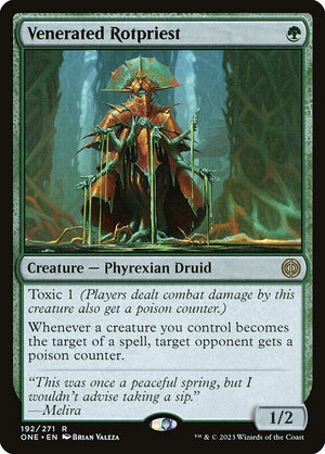 Venerated Rotpriest (192) [Phyrexia: All Will Be One]