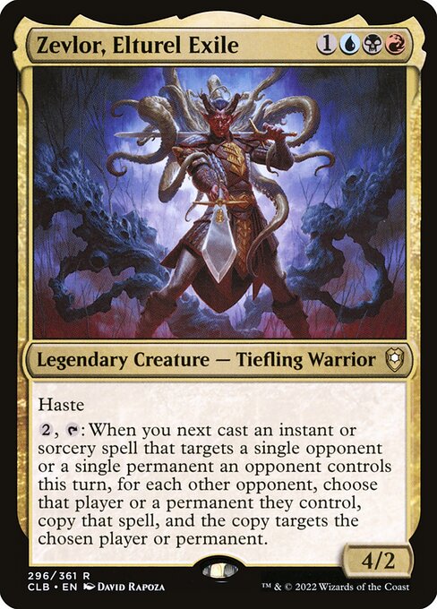Zevlor, Elturel Exile (296) [Commander Legends: Battle for Baldur's Gate]